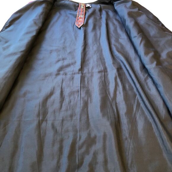 𝅺ja Resorts Vintage 80’s Silk Tassel Kimono Jacket EUC - Picture 8 of 11